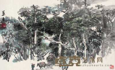 何叶平 山水 镜心 29.5×48cm
